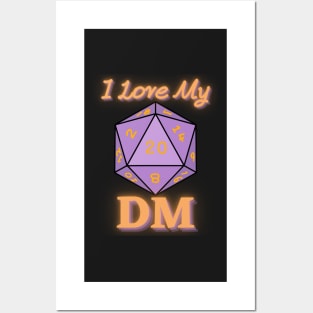 I Love My DM Posters and Art